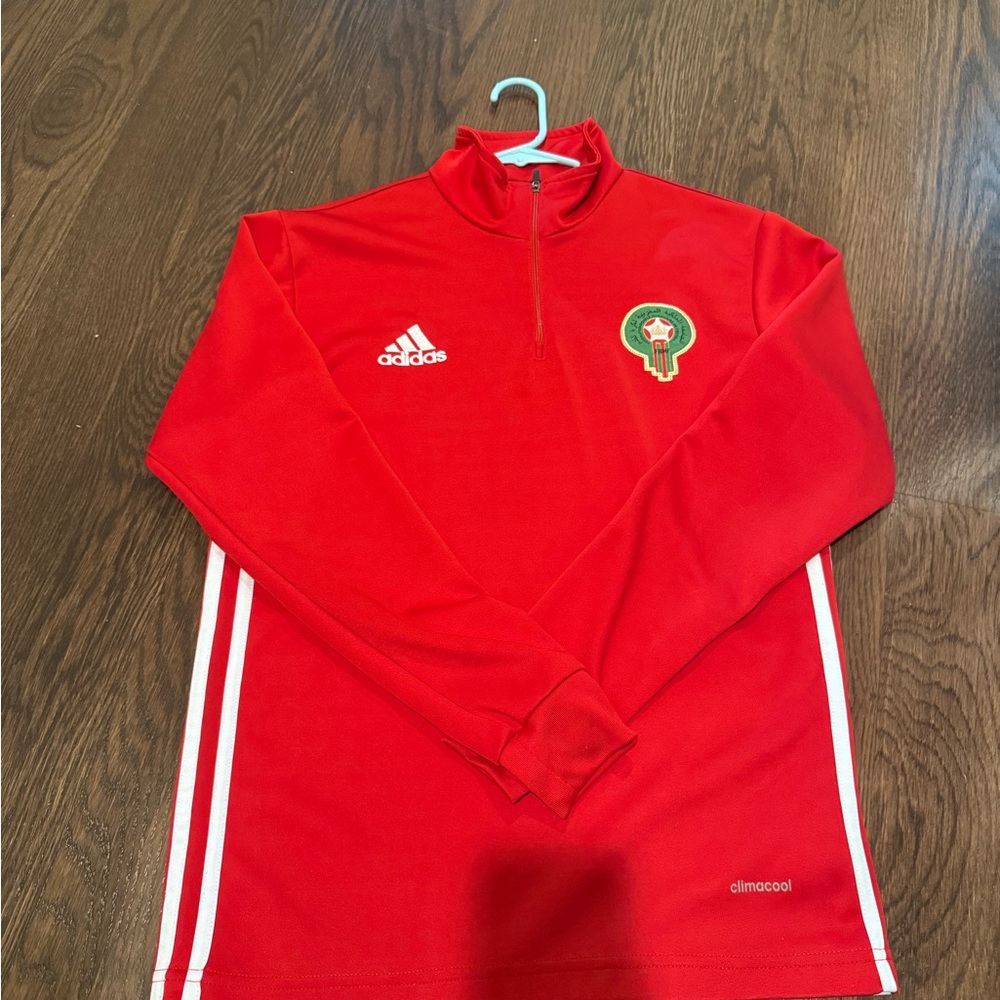 Adidas Vibrant Red Climacool Jacket